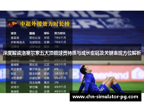 深度解读洛塞尔索五大顶级球员特质与成长密码及关键表现方位解析 深度解读洛塞尔索五大顶级球员特质与成长密码及关键表现方位解析